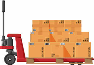 Unterfahrbare Ware, die durch unseren Frachtkostenrechner bepreist wird.